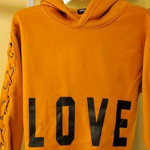 LOVE hoodie sz Med